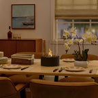 SLEEKFLAME – Smokeless Tabletop Fireplace for Stylish Indoor and Outdoor Use