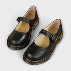 Women's Orthopaedic Mary Jane Shoes with Adjustable Buckle Strap