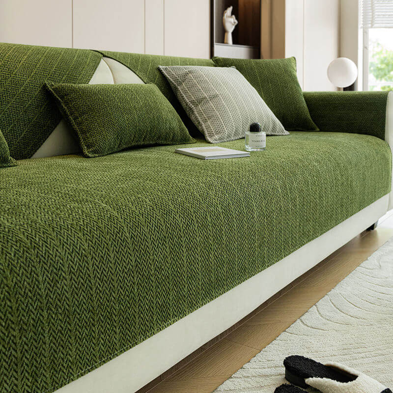 Couch Cover Anti-Scratch Chenille - Pet Friendly Sofa Protector