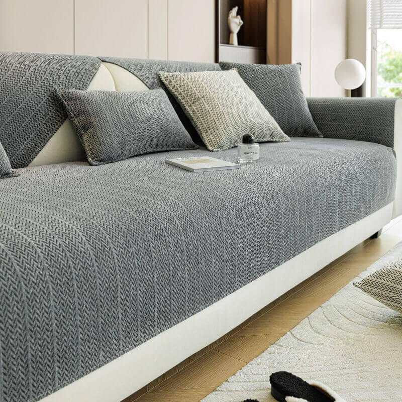 Couch Cover Anti-Scratch Chenille - Pet Friendly Sofa Protector