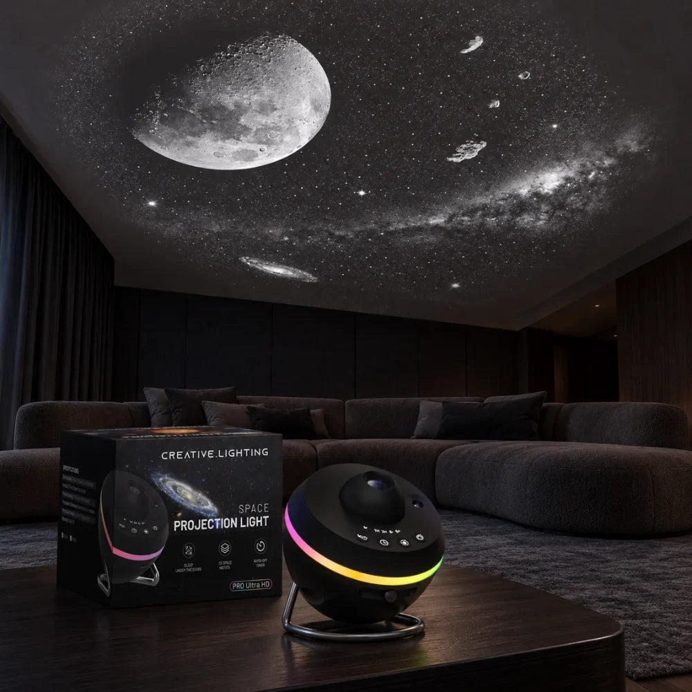 Galaxy Star Projector Night Light with Built-In Timer