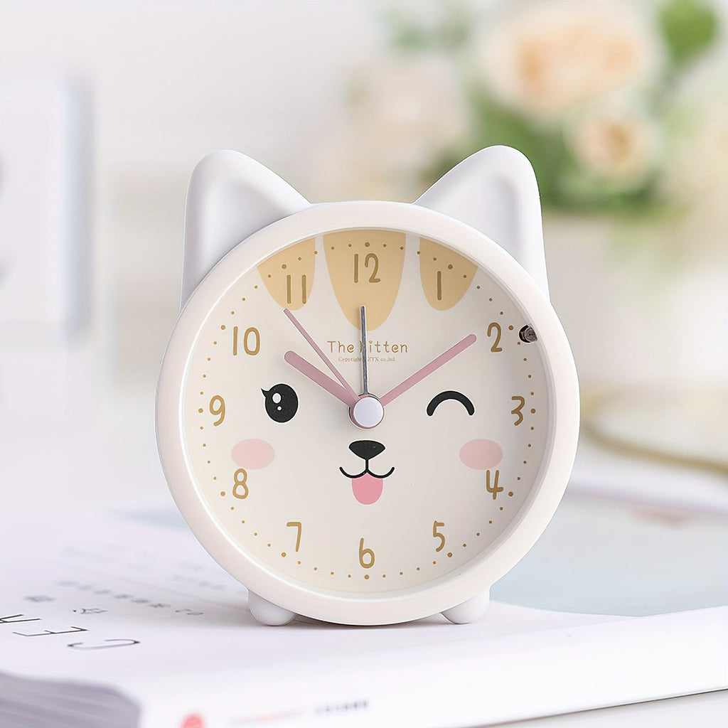 Children's Alarm Clock with Night Light – Comfort, Calm, and Cute Design