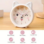 Children's Alarm Clock with Night Light – Comfort, Calm, and Cute Design