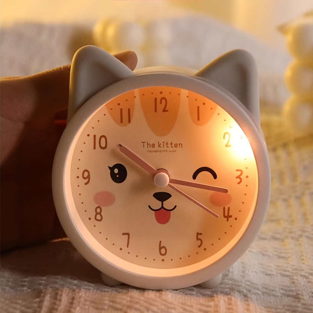 Children's Alarm Clock with Night Light – Comfort, Calm, and Cute Design