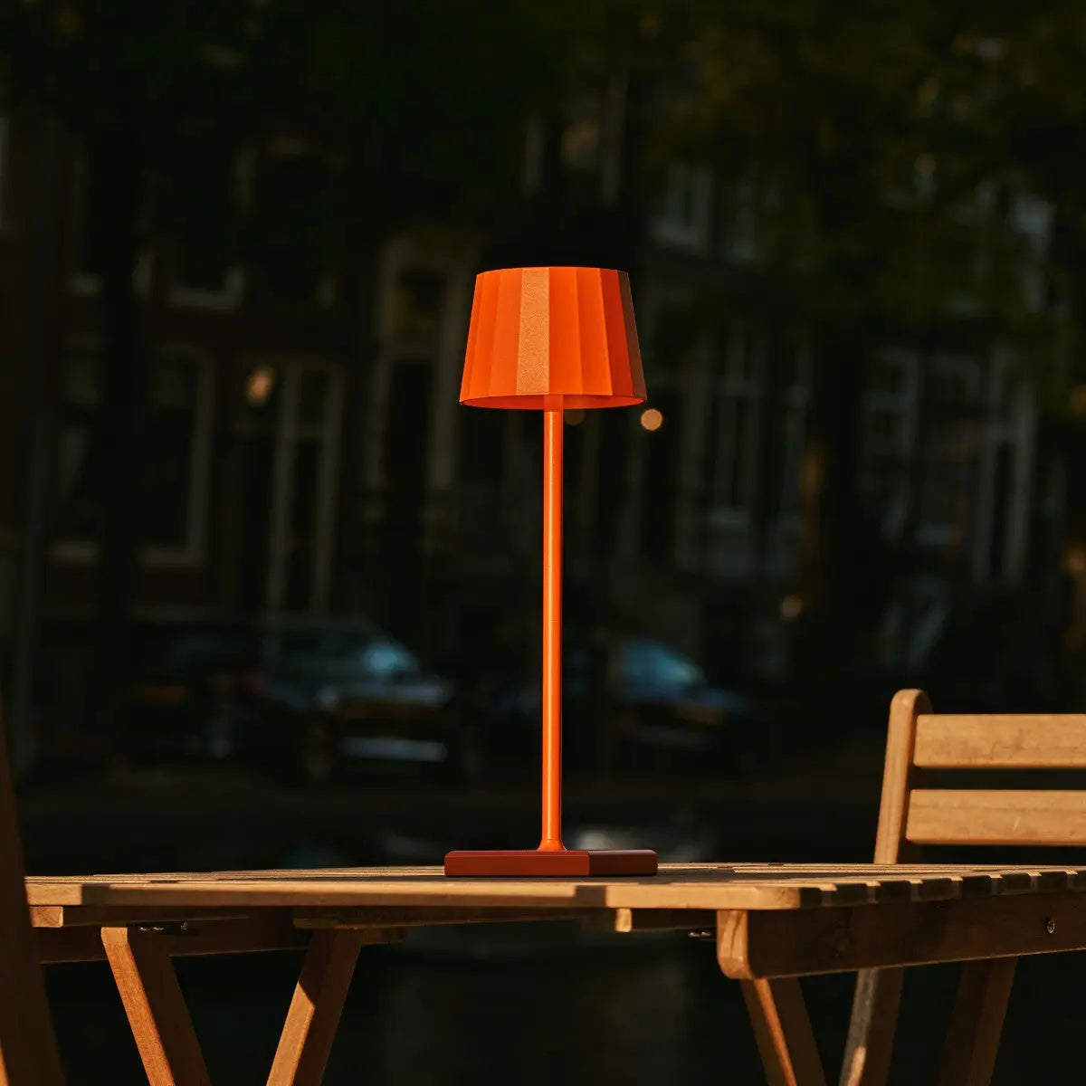 Wouter Orange Blossom Rechargeable Table Lamp | Dimmable, Cordless & Up to 120 Hours of Battery Life