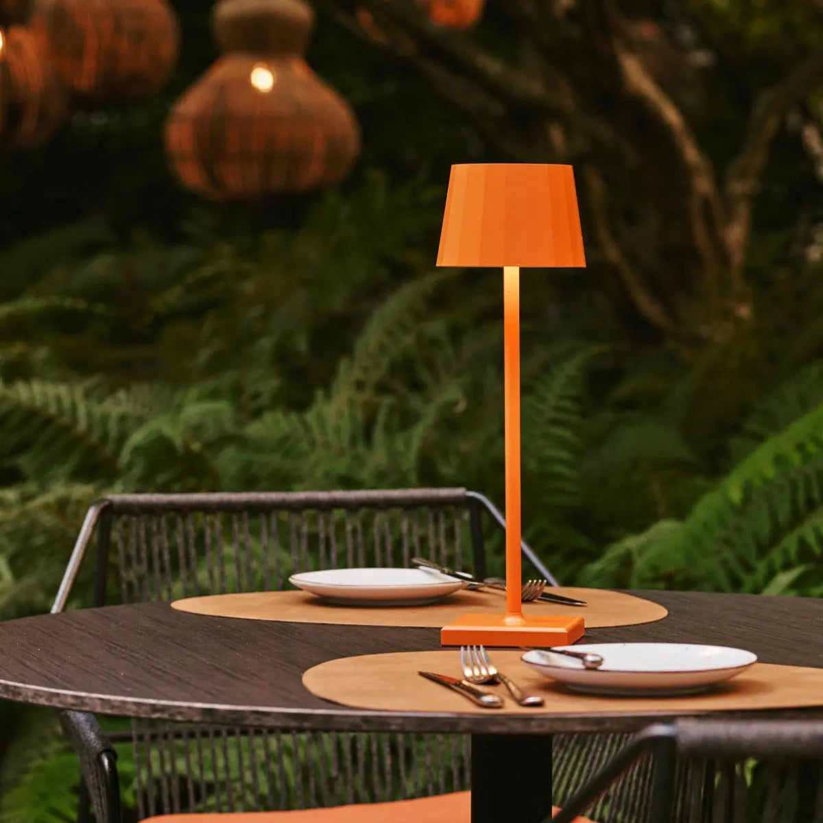 Wouter Orange Blossom Rechargeable Table Lamp | Dimmable, Cordless & Up to 120 Hours of Battery Life