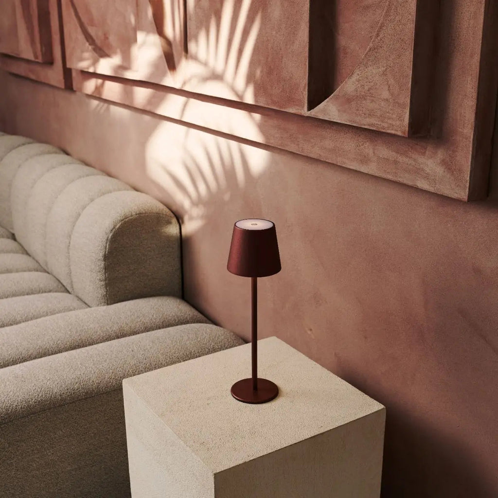 Jasper Bronze Cordless Lamp with Rechargeable Battery | Modern, Dimmable & 3 Light Modes