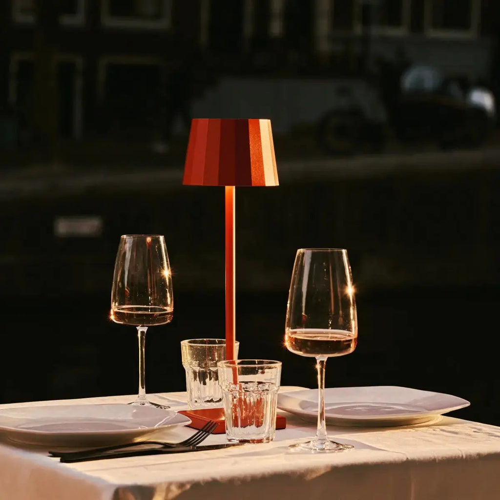 Wouter Orange Blossom Rechargeable Table Lamp | Dimmable, Cordless & Up to 120 Hours of Battery Life