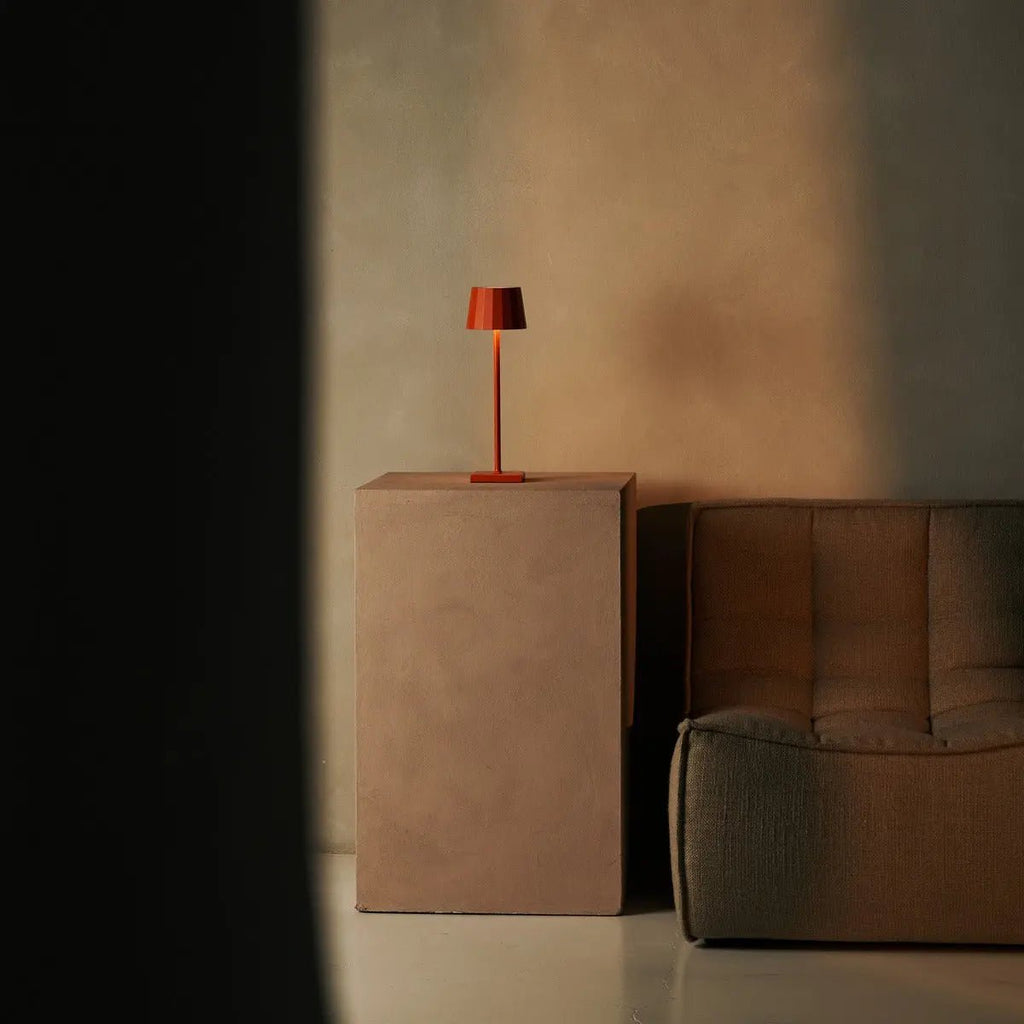 Wouter Orange Blossom Rechargeable Table Lamp | Dimmable, Cordless & Up to 120 Hours of Battery Life