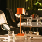 Wouter Orange Blossom Rechargeable Table Lamp | Dimmable, Cordless & Up to 120 Hours of Battery Life