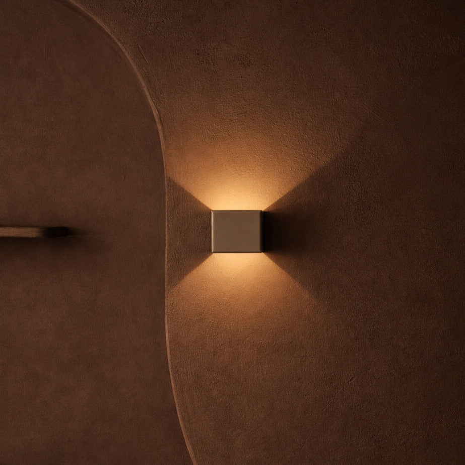 Tess Gold Rechargeable Wall Lamp | Motion Sensor, 20 Light Colors & Remote Control