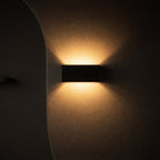 Tessa Black Wireless Wall Lamp | Motion Sensor, 20 Light Colors & Remote Control