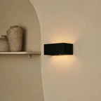 Tessa Black Wireless Wall Lamp | Motion Sensor, 20 Light Colors & Remote Control