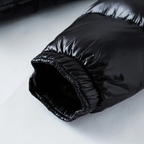 Men's Quilted Puffer Jacket with Hood - Winter Coat