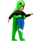 Inflatable Alien Abduction Halloween Costume - Funny Blow-Up Outfit