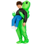 Inflatable Alien Abduction Halloween Costume - Funny Blow-Up Outfit