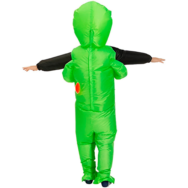 Inflatable Alien Abduction Halloween Costume - Funny Blow-Up Outfit