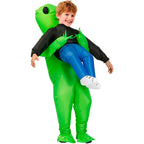 Inflatable Alien Abduction Halloween Costume - Funny Blow-Up Outfit