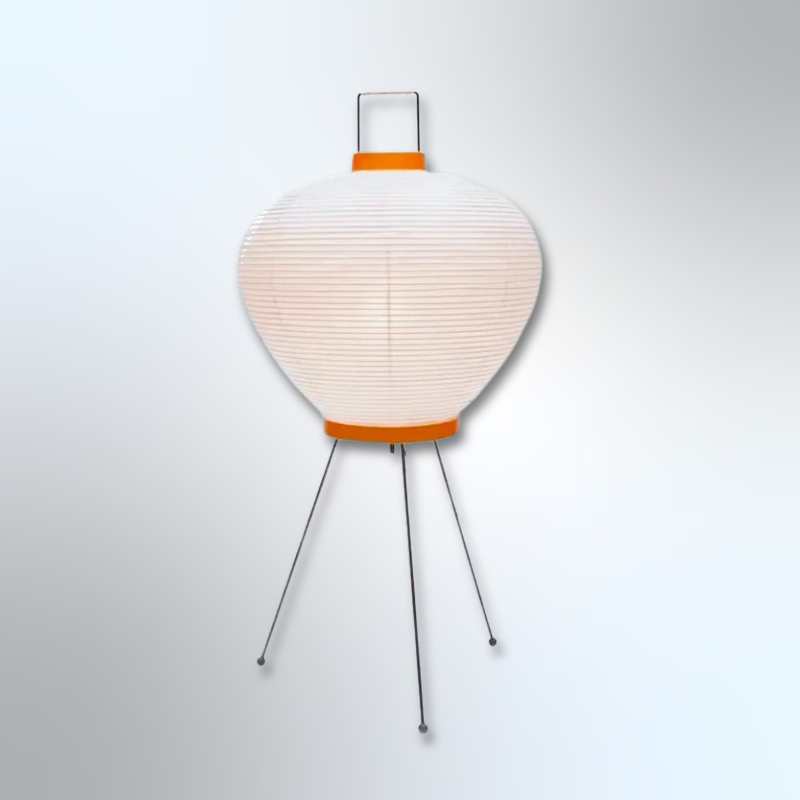 Akari – Japanese Wabi-Sabi Rice Paper Floor Lamp for Living Room and Bedroom