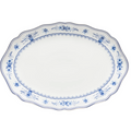 Oval Platter 'Vila' Blue and White by Costa Nova