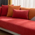 Non-Slip Chenille Sofa Cover - Soft Couch Protector