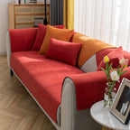 Non-Slip Chenille Sofa Cover - Soft Couch Protector