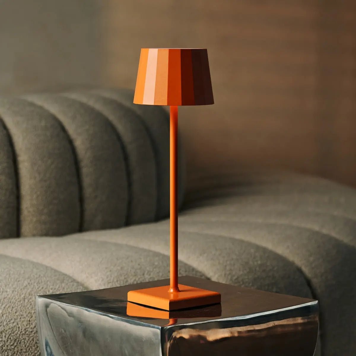 Wouter Orange Blossom Rechargeable Table Lamp | Dimmable, Cordless & Up to 120 Hours of Battery Life