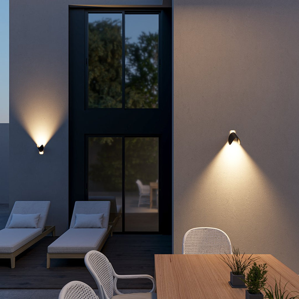Up Down LED Wall Light for Living Room, Indoor & Outdoor Aluminium