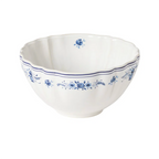Soup or Cereal Bowl 'Vila' Blue and White by Costa Nova