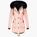 Women's Winter Coat – Thick Hooded Parka, Water-Resistant