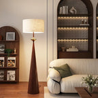 Dixora – Japandi Floor Lamp with Tapered Design