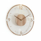NORDIC CLOCK – Silent Wooden Wall Clock with a Minimalist Design