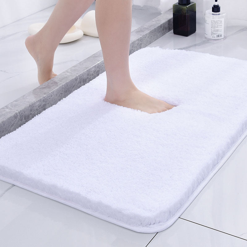 Non Slip Bath Mat Fluffy Washable Rug for Tile Floors