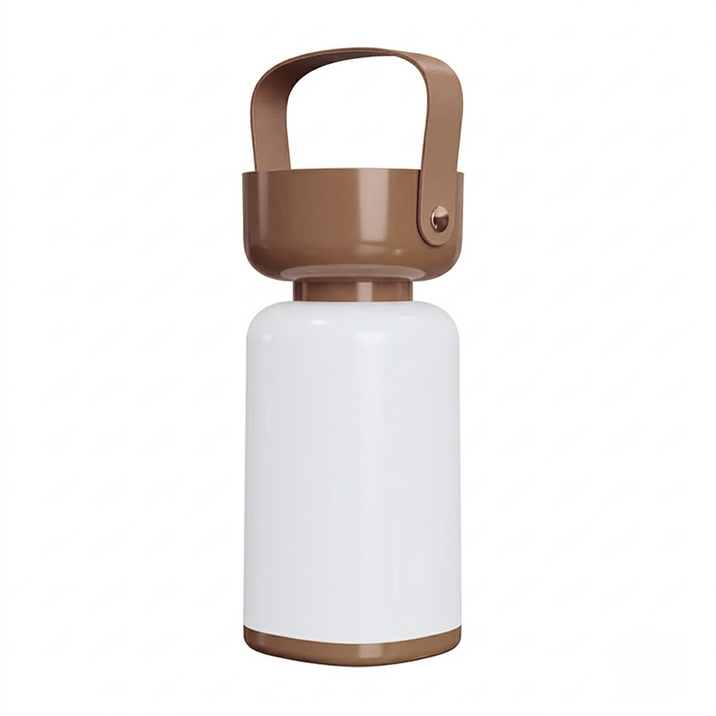 Waterproof Portable LED Table Lamp in a Modern Cylindrical Design