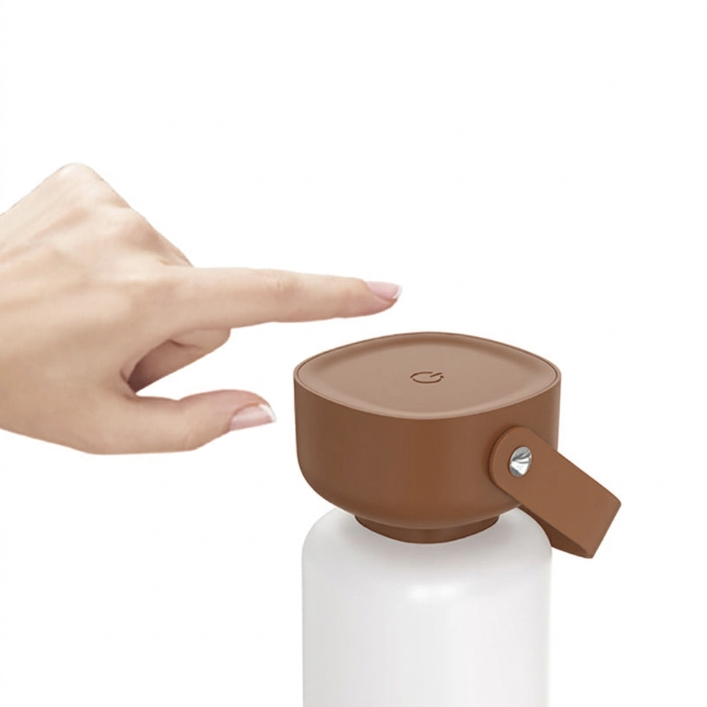 Waterproof Portable LED Table Lamp in a Modern Cylindrical Design