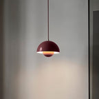 Ceiling Pendant Light in Iron with Adjustable Cord - Warm White Glow