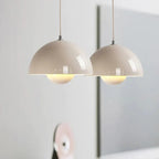 Ceiling Pendant Light in Iron with Adjustable Cord - Warm White Glow