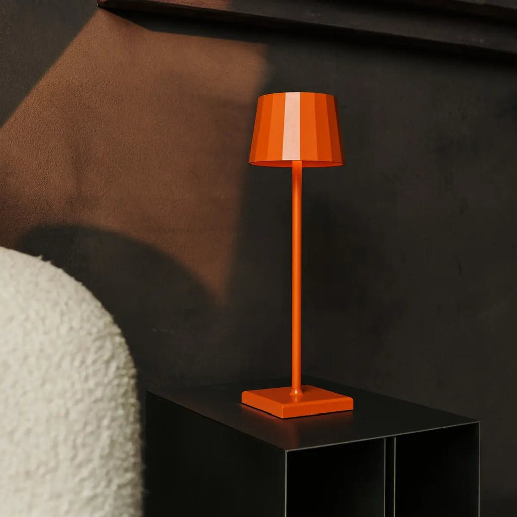 Wouter Orange Blossom Rechargeable Table Lamp | Dimmable, Cordless & Up to 120 Hours of Battery Life