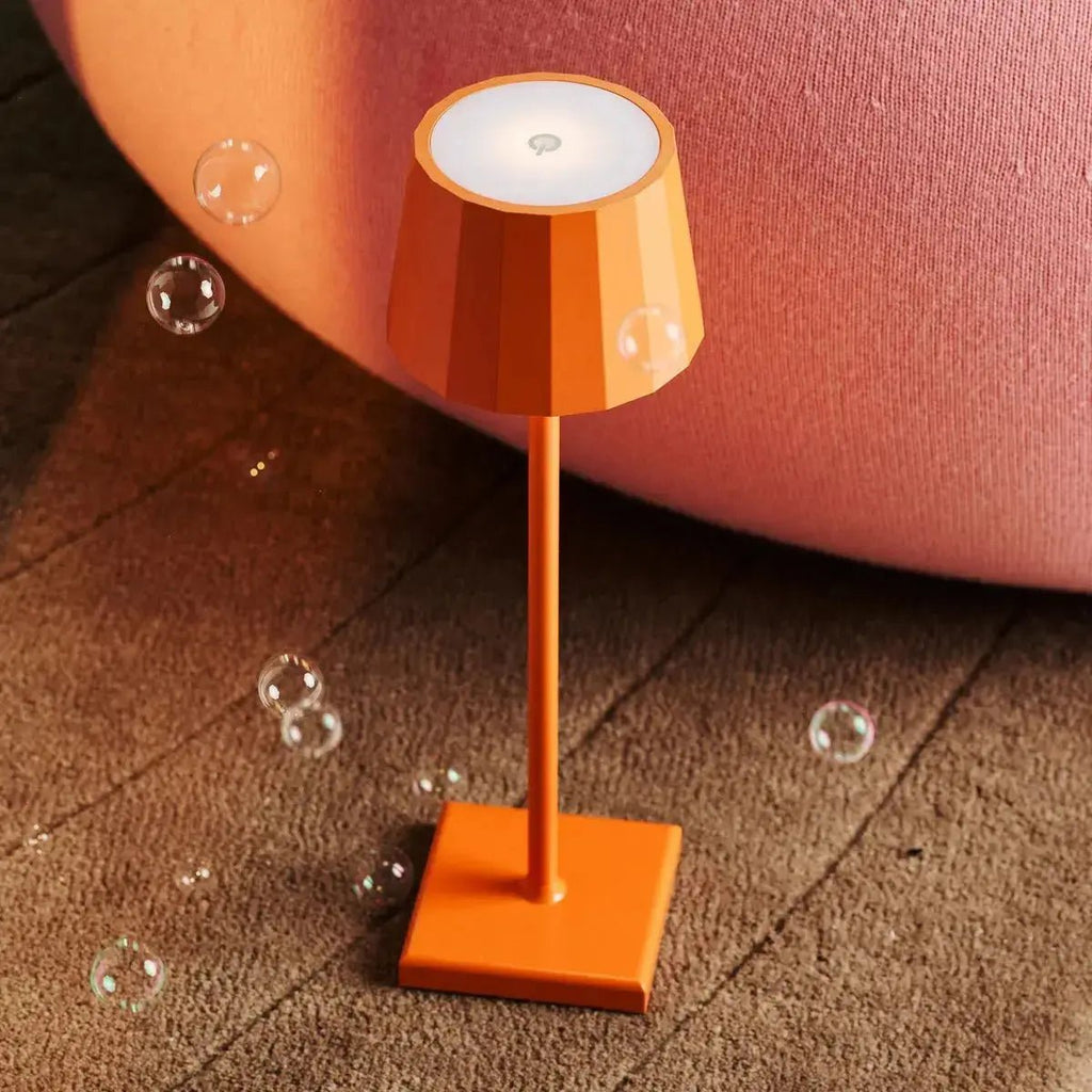 Wouter Orange Blossom Rechargeable Table Lamp | Dimmable, Cordless & Up to 120 Hours of Battery Life