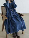 Women's Maxi Dress in French Velvet