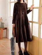 Women's Maxi Dress in French Velvet