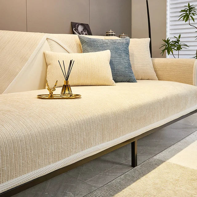Sofa Cover - Non-Slip Chenille Couch Protector for Pets