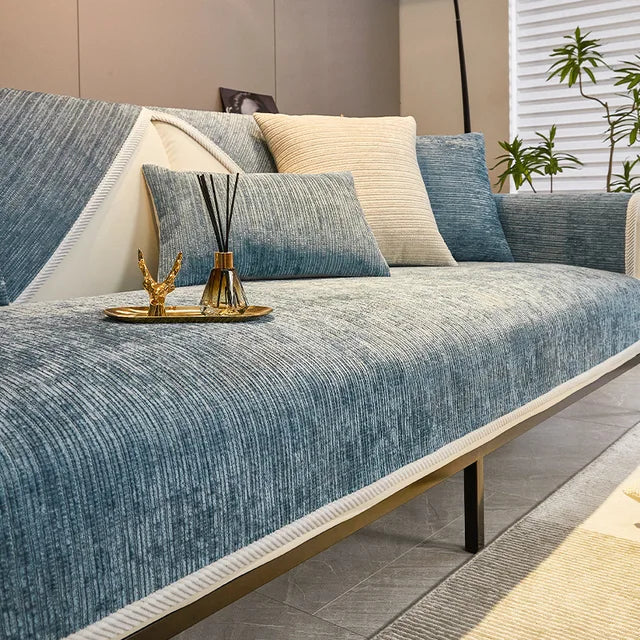 Sofa Cover - Non-Slip Chenille Couch Protector for Pets