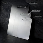 Titanium Cutting Board – Silver Antibacterial Surface, Knife-Friendly