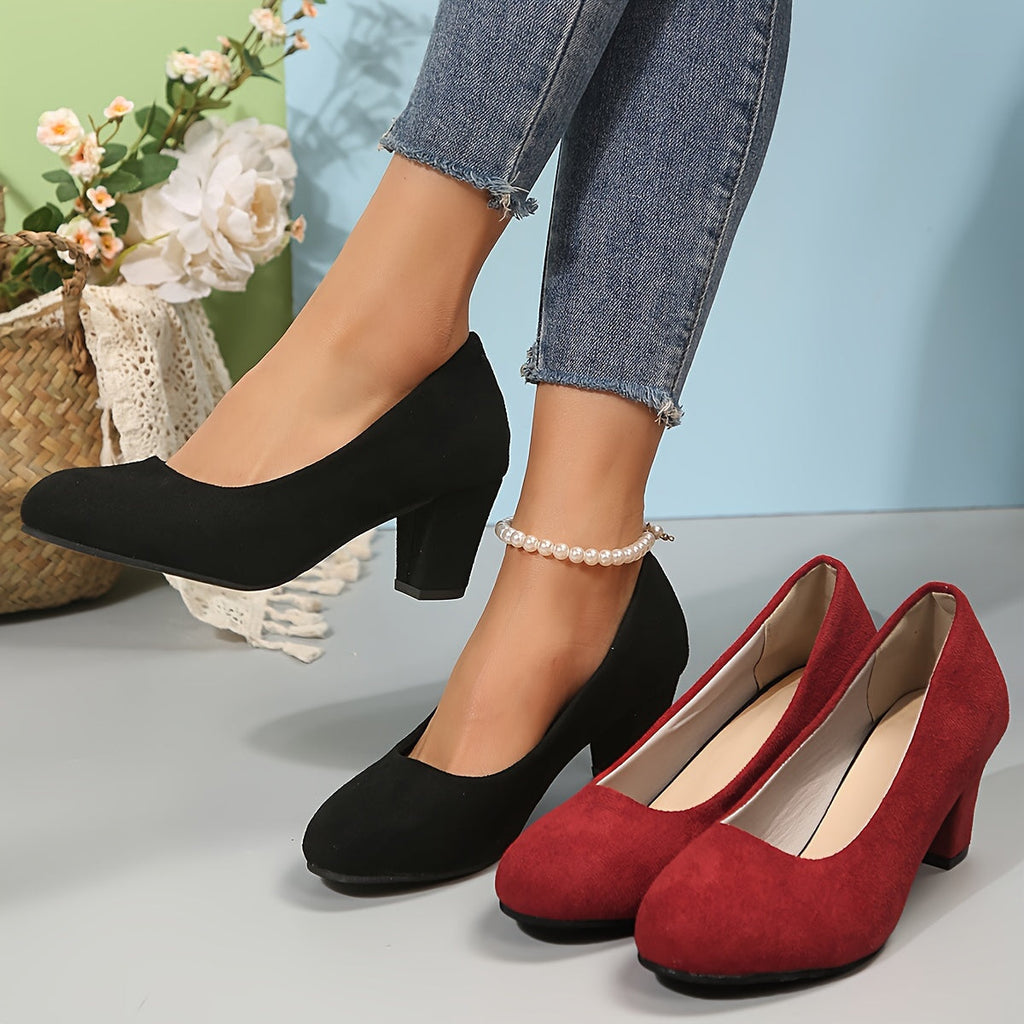 Women's Orthopaedic Heels - Wide Toe Box Comfort Pumps