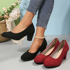 Women's Orthopaedic Heels - Wide Toe Box Comfort Pumps