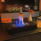 FLAMEGLOW – Portable Bioethanol Tabletop Fireplace for a Stylish Flame Ambience