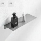 Floating Wall Shelf No Drill - Adhesive Bathroom Shelf
