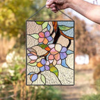 Acrylic Stained Glass Wall Decoration with Colorful Sunlight Effect