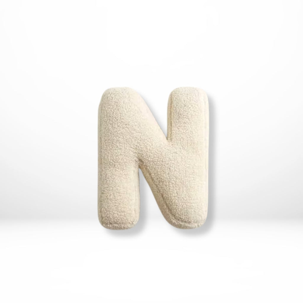 alphabet letter pillow